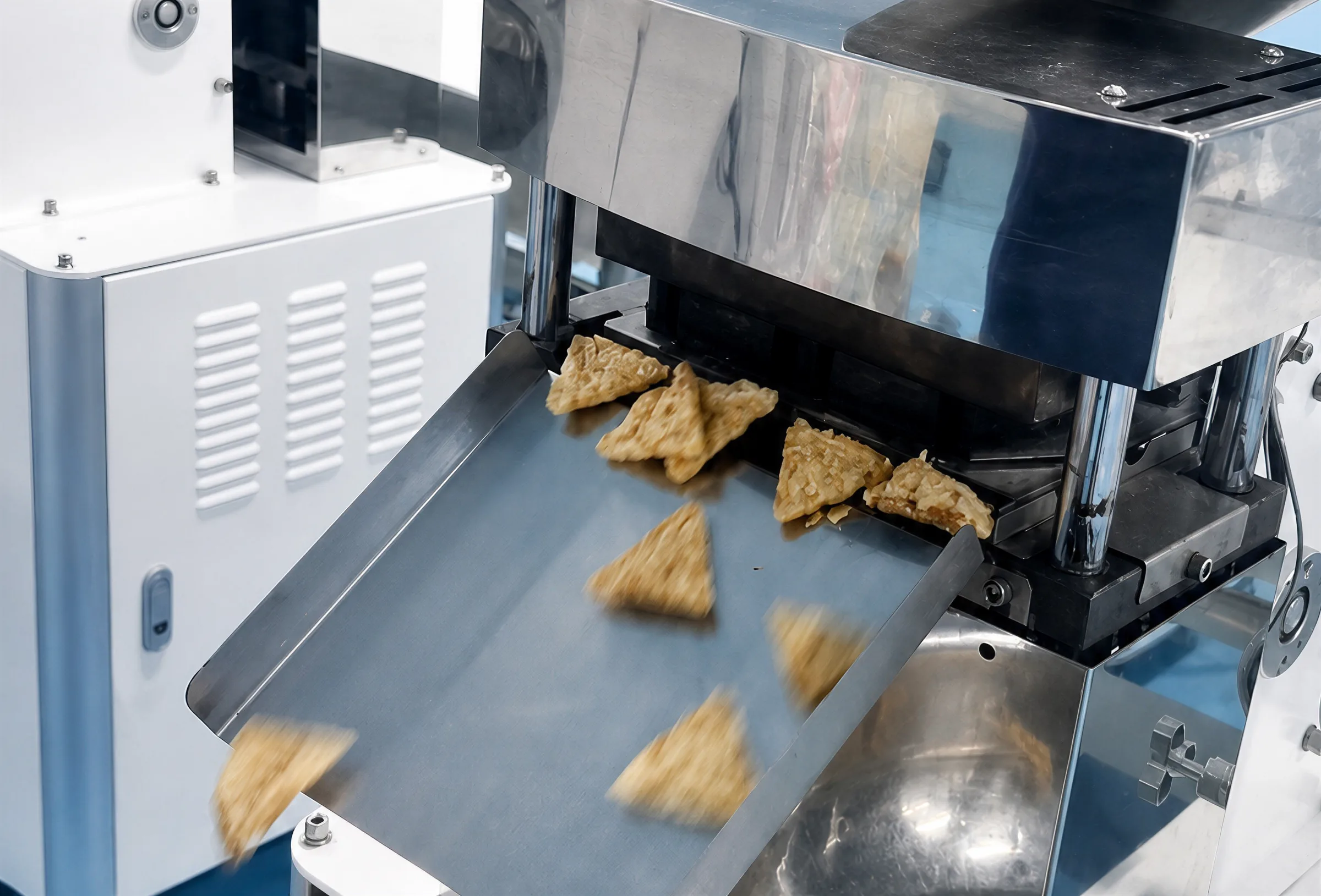 Crisps expansion and forming process