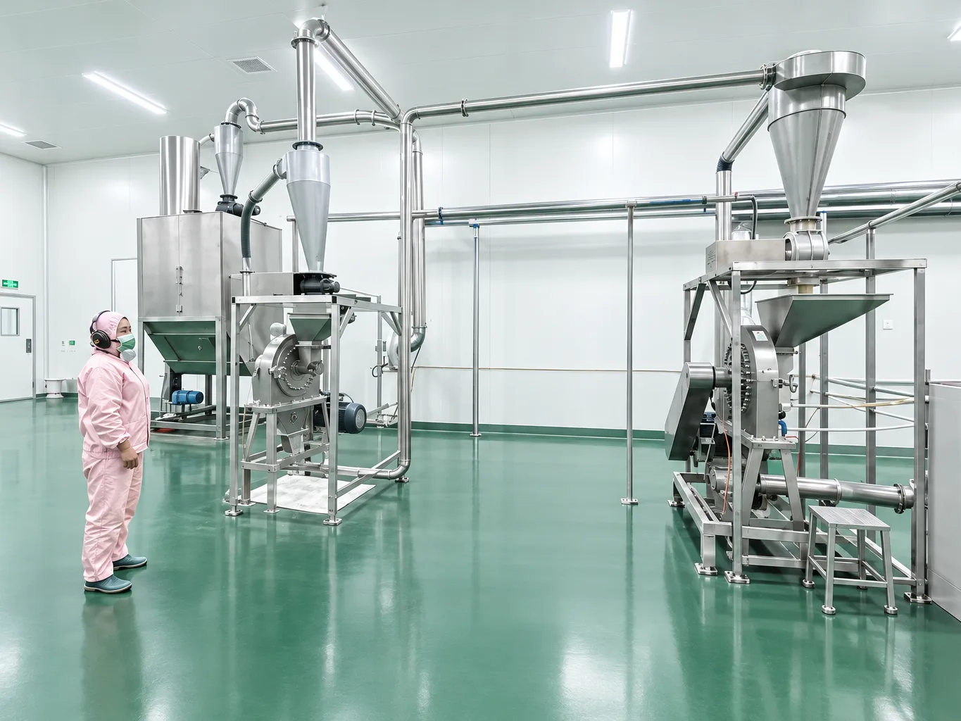 Bean flour milling at Waldesun