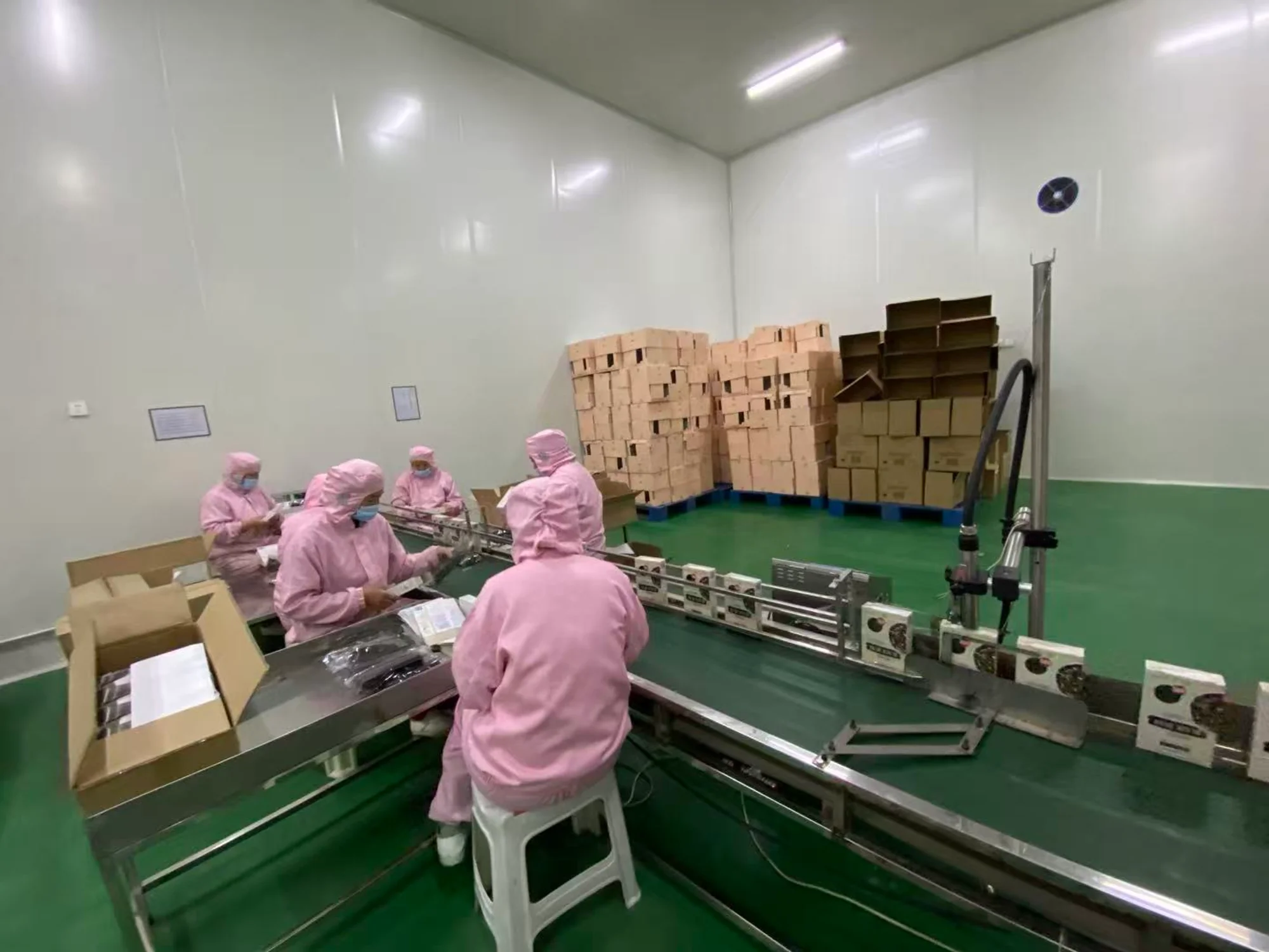 Packaging operation at Shanxi Waldesun