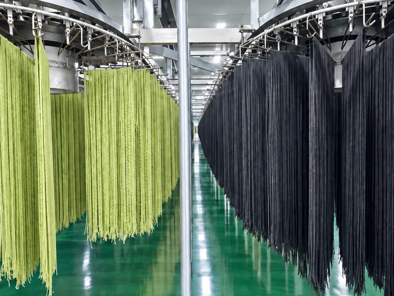 Pasta drying